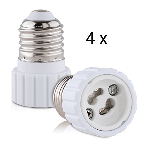 4x adaptateur pratique pour culot de lampe - do...