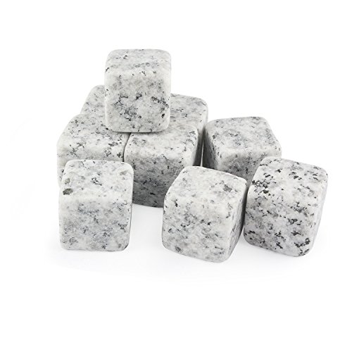 Lot de 9 + 18 pierres à whisky en stéatite natu...