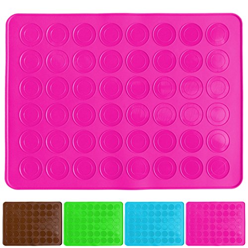 Tapis de cuisson pour macarons en silicone, con...