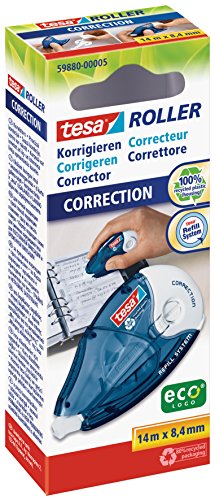 tesa Roller correcteur rechargeable 14 m x 8,4 mm