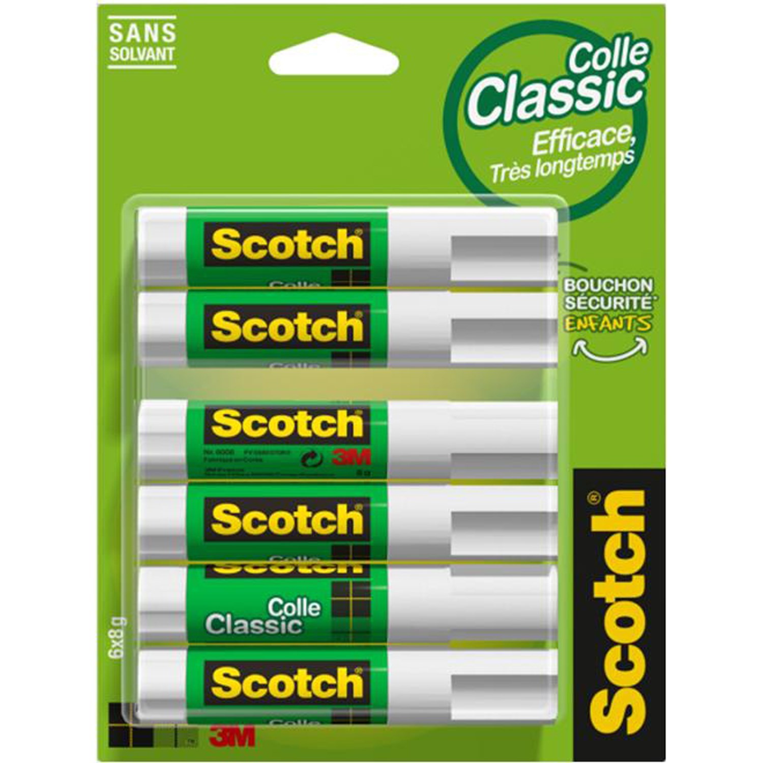 Bâton de colle x6 SCOTCH