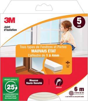 JOINT D’ISOLATION ADHÉSIF