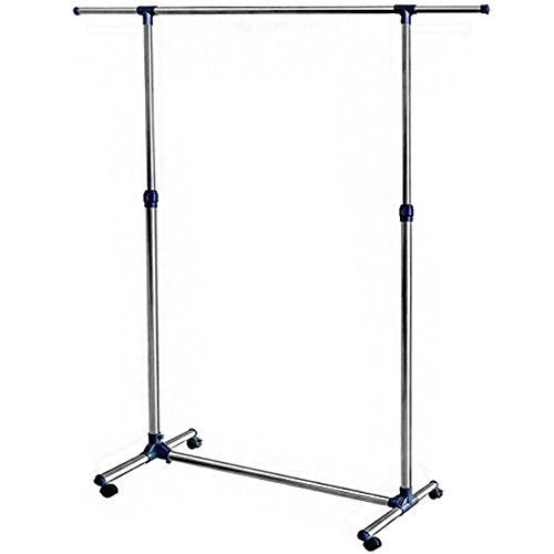 - portant à vêtements avec roulettes - longueur...