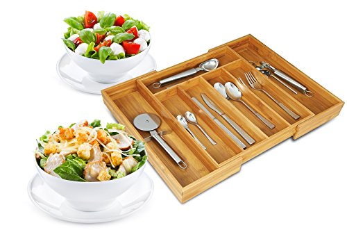 Oramics Range-couverts en bois naturel - Tiroir pour couverts code EAN 4054626124295 