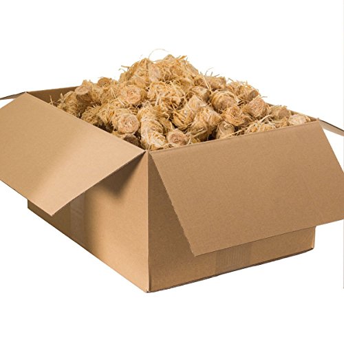 ORA-TEC 5 KG d'allumes-feu en laine de bois bio - Allumes-gaz ORA-TEC pour cheminée - Idéal en hiver pour chauffer la maison code EAN 4054626126411 