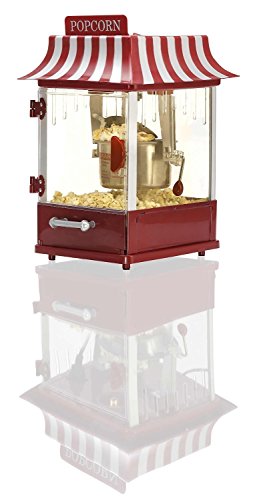 Machine, appareil à popcorn XXL, 300 watts, rou...