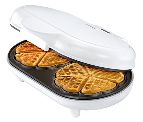 Melissa Double gaufrier pour gaufres coeur duo gaufrier 1000 w, forme de cœur code EAN 4054626173200 