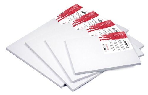 Artina - châssis entoilé - toile à peindre - premium - apprêtée 3 fois - 90x90cm 380g/m² code EAN 4054673002034 