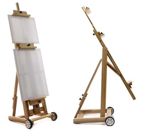 Chevalet professionnel « bordeaux » en bois de ...