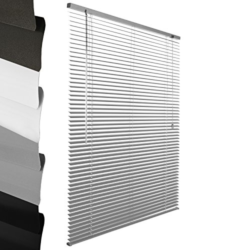 - store venitien en aluminium - argent - 80 x 1...