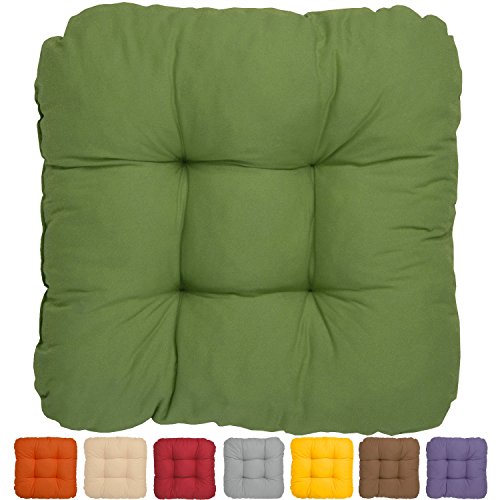 Galettes de chaise - coussins matelassés Lisa -...