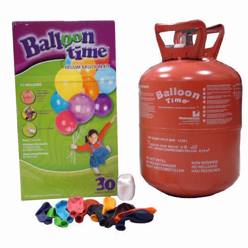 Bouteille Hélium Jetable kit 30 ballons