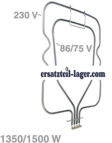 Ego Chauffage Sole 1350 W 1500 W Four Ego 2040055001 Bosch Siemens 212622 code EAN 4054905083015 