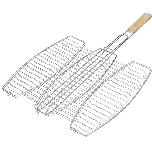 Mini barbecue pour 3 poissons bbq grille à pois...