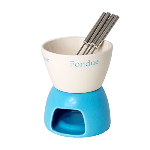 Haushalt chocolat fondue avec fourchettes en 4 ...