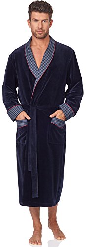 Robe de chambre homme stanley (bleu foncé, xxl)