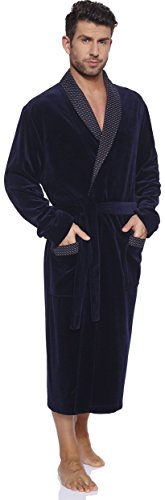 Robe de chambre homme aroldo (bleu foncé, xxl)