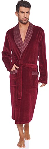 Robe de chambre homme remo (bordeaux, xxl)