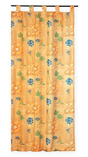 Rideau décoratif Florence Jacquard voile rideau...