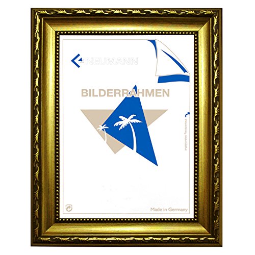 Neumann Bilderrahmen cadre baroque or décoré finement 813 ORO, caddy, 70x100 cm code EAN 4055307096818 