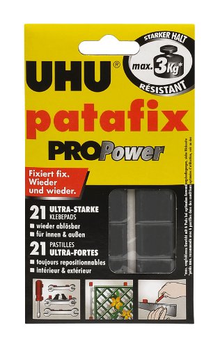 Pâte à fixer patafix propower repositionnable noir