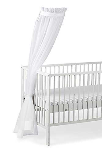 Ciel de lit blanc 170 x 280 cm