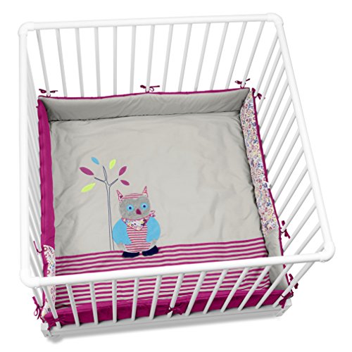 STERNTALER Fond de Parc Gris/Rose Motif Emilie ...