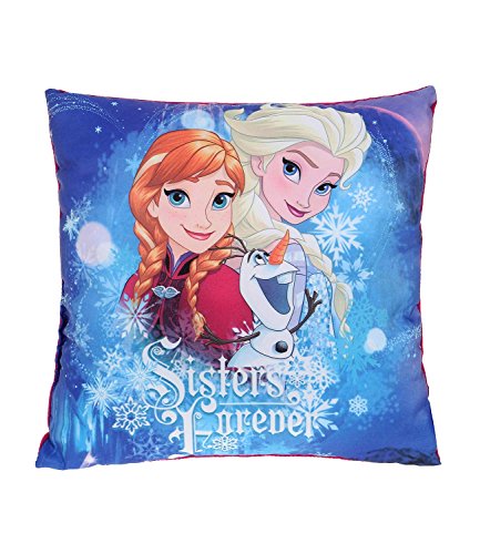 La reine des neiges fille coussin - mauve -