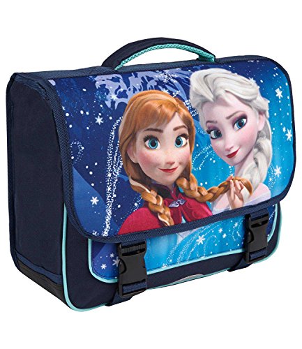 La reine des neiges fille cartable - bleu -
