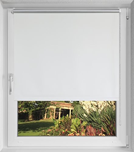 Stores - enrouleur occultant - 85 x 160 cm blan...