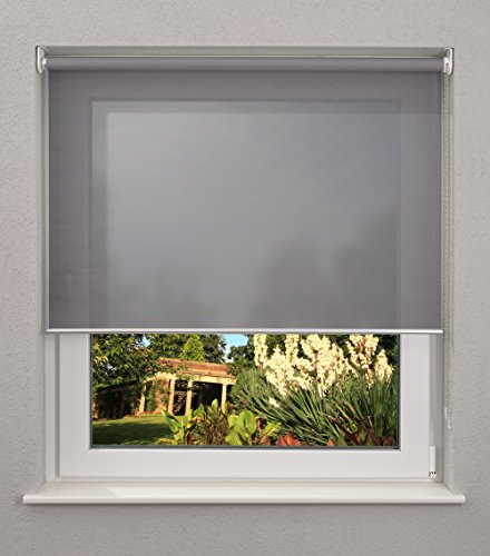 Stores - enrouleur tamisant - 180 x 190 cm gris...