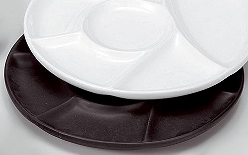 fondü Assiettes Noir 67320, Lot de 6