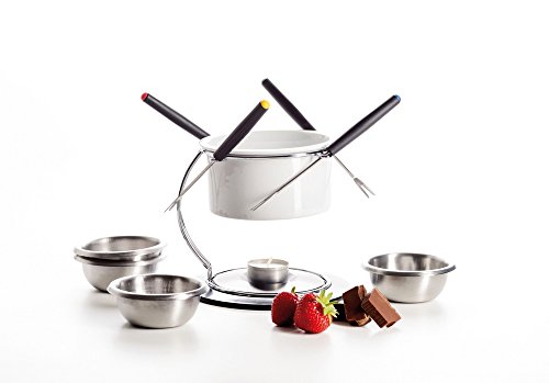 Fondue au chocolat 11tlg Chapeau Boîte