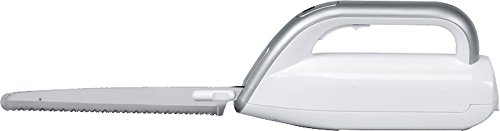 - couteau électrique blanc