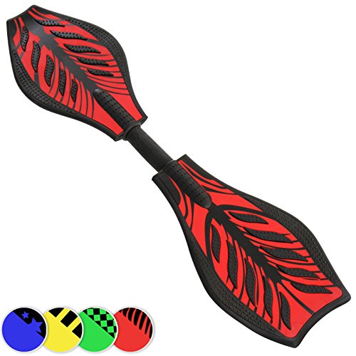 Physionics - Waveboard / Skateboard - Rouge - D...