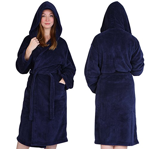 - peignoir de bain pour hommes/femmes avec capu...