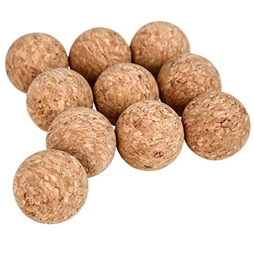 - balles de baby-foot en liège - set de 10