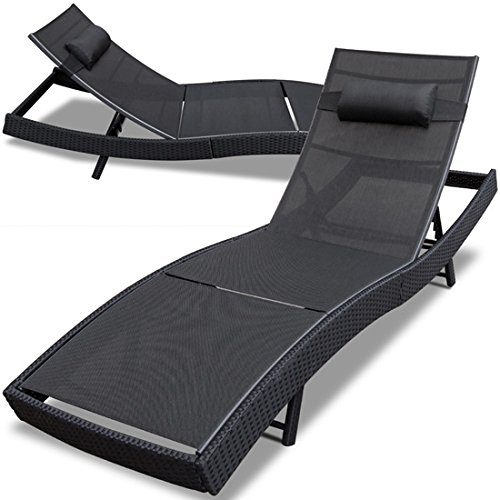 Bain de soleil en résine tressée