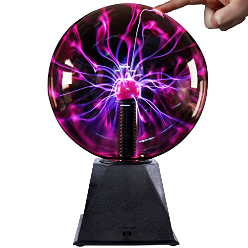 - lampe boule de plasma - ø 20,5 cm - noire - r...