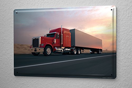 Plaque émaillée Nostalgique Rétro Voiture CAMIO...