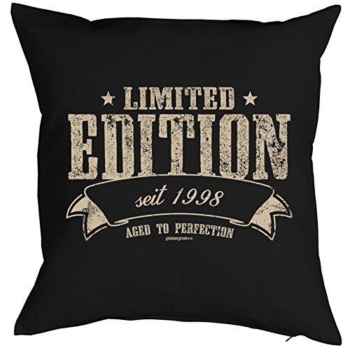Idée cadeau d'anniversaire 18 ans Coussin Limited Edition depuis 1998 d'anniversaire 18 ans Pour 18 de jähirge Coussin décoratif 4056433318249 Goodman Design ® Idée cadeau d'anniversaire 18 ans Coussin Limited Edition depuis 1998 d'anniversaire 18 ans Pour 18 de jähirge Coussin décoratif 4056433318249 Goodman Design ®