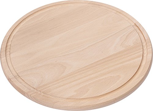 Kesper fleischteller 25 cm en bois de hêtre cer...