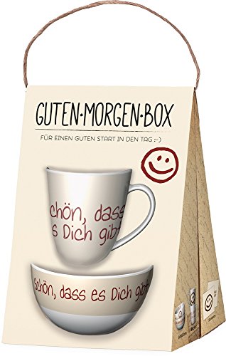 Unbekannt Box gutenmorgen 3 pièces schön, dass es dich gibt» code EAN 4057057507378 