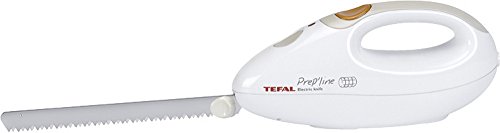Tefal-couteau électrique-blanc/gris