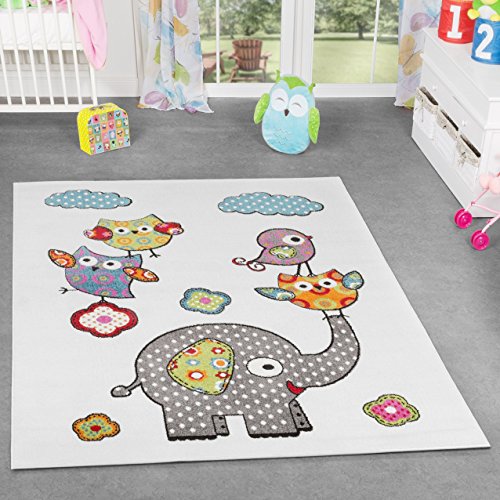 Enfants Tapis Jeu fin Zoo animaux Chouettes élé...