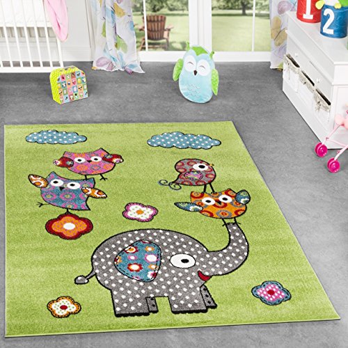 Enfants Tapis Jeu fin Zoo animaux Chouettes élé...