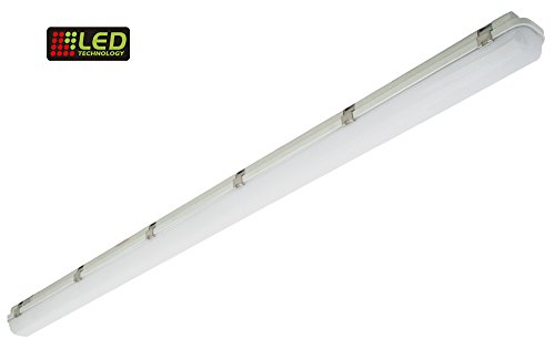 ELG Leuchten Lampe Luminaire LED Lampe applique luminaire, cave, l'atelier, 24 W, 4000 K, 2400lm code EAN 4058153539478 