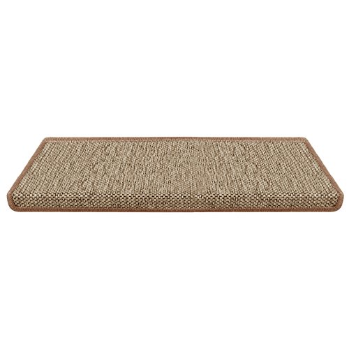Tapis marche escalier marron Casa Pura® effet s...