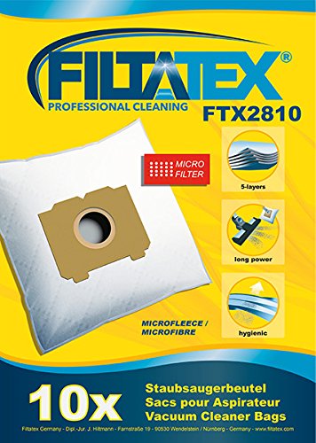 10 x FILTATEX sacs aspirateur Tornado powerce /...