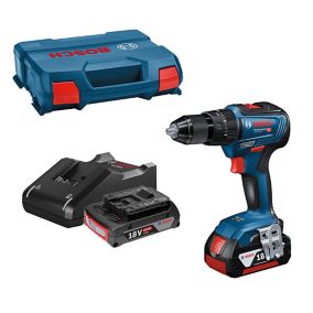 Perceuse-visseuse à percussion sans-fil Bosch Professional GSB 18V-55 18V - 2,0 Ah + 4,0 Ah code EAN 4059952563602 